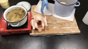 курица горячего копчения