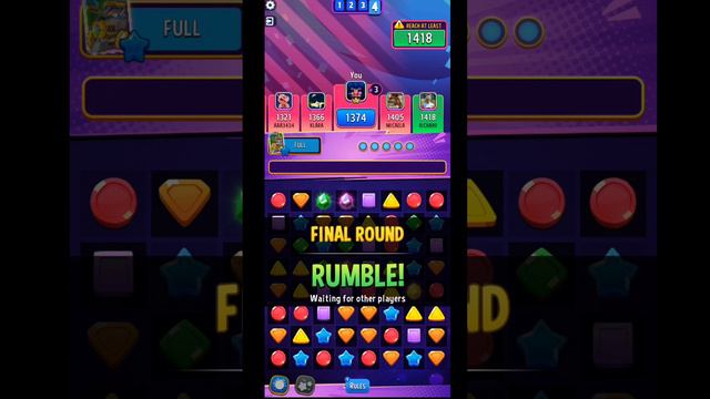 Match Rumble 40 Player Color Crystals+Super Sized/ Bombs Away Daily Mode day Match Masters. смотреть онлайн