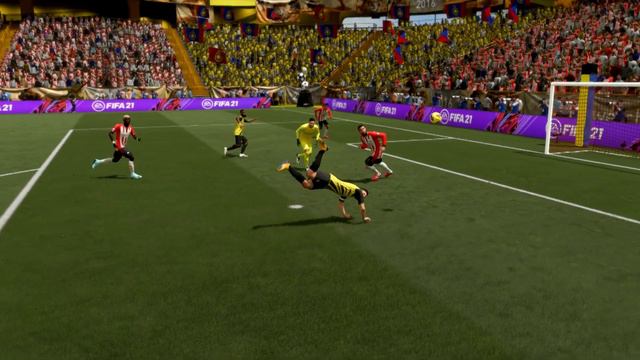 Olivier Giroud scorpion kick удар скорпионом - Fifa 21 FUT KrasawelchikiFC -Тренерское мастерство смотреть онлайн