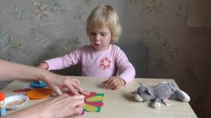 Подсолнух. Поделка из цветной бумаги. Аппликация для детей 3, 4, 5, 6 лет. Цветок.