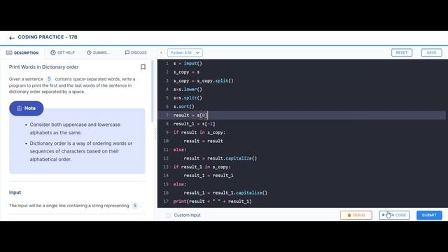 Coding Practice - 17B | PYTHON | NXTWAVE | CCBP | Code Solutions By GYM CODER | PYTHON CP SERIES |