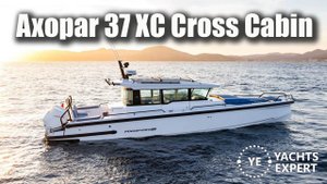 Axopar 37 XC Cross Cabin в наличии | Yachts Expert #axopar37XC