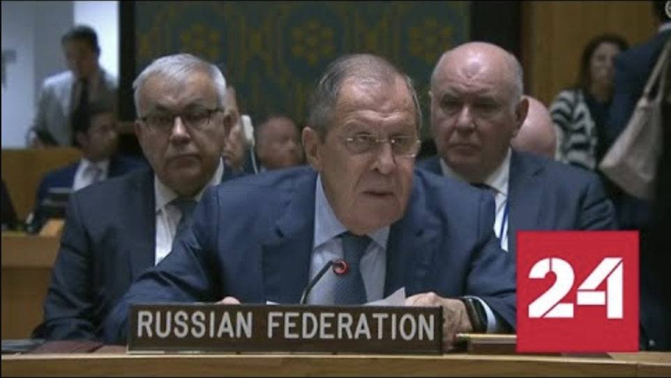 Выступление Сергея Лаврова на заседании Совбеза ООН - Россия 24