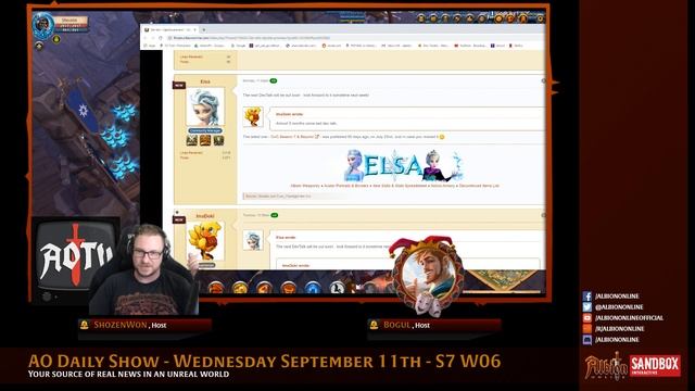 AO Daily Show - S07 W06: September 11th with Shozen and Bogul смотреть онлайн