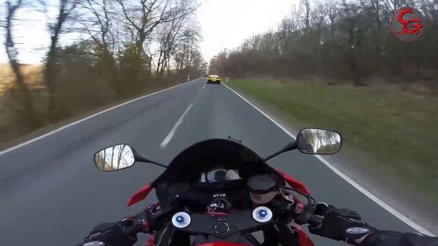CORVETTE C7 VS. CBR 600 RR - MOTORSCHADEN! смотреть онлайн