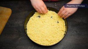 Тертый пирог с вареньем и взбитыми белками. Этот пирог вам однозначно понравится