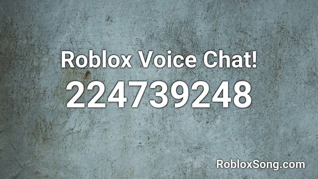 Roblox Voice Chat! Roblox ID - Roblox Music Code смотреть онлайн