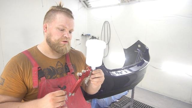 Обзор народного краскопульта Huberth R500 LVLP смотреть онлайн