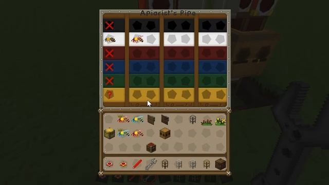 Minecraft - Forestry - Automated Bee Farm смотреть онлайн