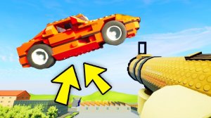 РПГ ПРОТИВ ЛЕГО МАШИН! ЛЕГО ГРАНАТОМЕТ ПРОТИВ ЛЕТАЮЩИХ МАШИН В БРИК РИГС (Brick Rigs)