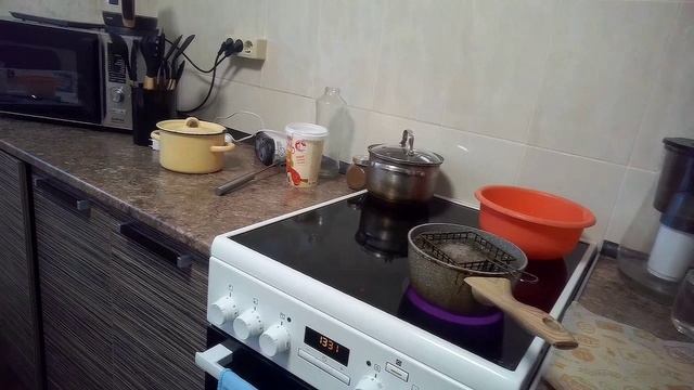 пончики куриные с сыром и рис