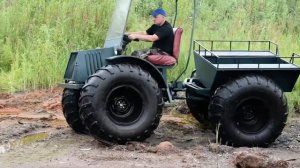 Болотоход и вездеход "Охотник"