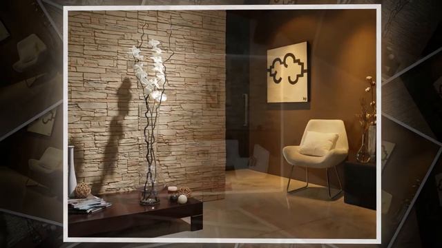 Искусственный декоративный камень в интерьере | Artificial decorative stone in the interior