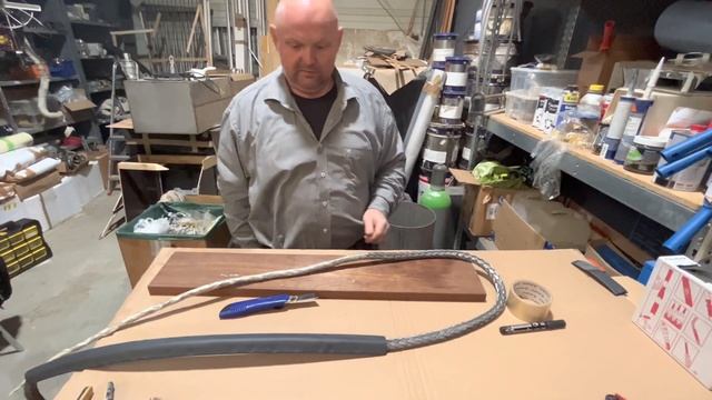Коуш на веревке Dyneema методом Brummel Möbius splice
