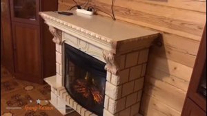 Красивый электро камин Pierre Lux от Royal Flame Купить камин у Гранд Камин