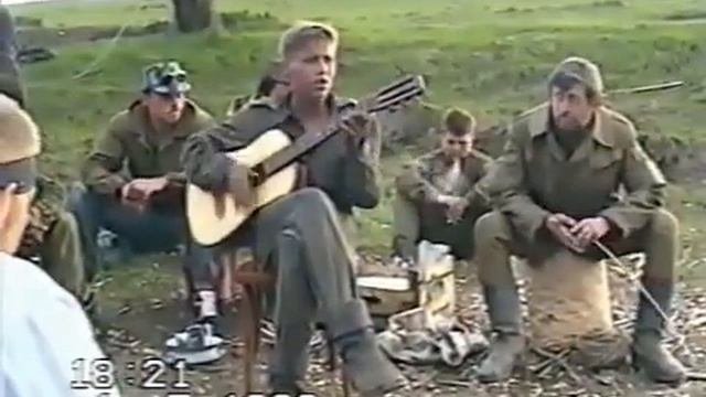 Чечня  Бойцы поют под гитару.  До слез! #песниподгитару