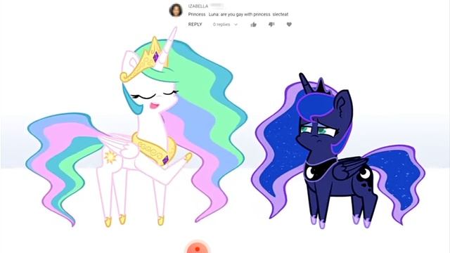 react to ask ponies lune host celestia hope you enjoy смотреть онлайн