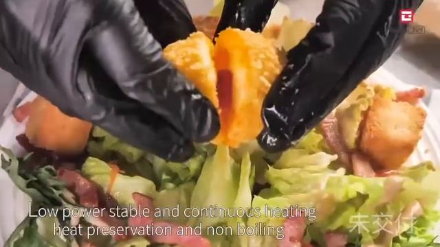 Индукционная плита 3.5 кВт. Профессиональная плита для кухни смотреть онлайн