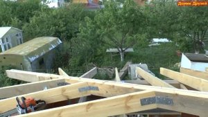 Крыша 1. Монтаж стропильной системы крыши своими руками