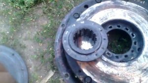 Оборвало диск сцепление вома на ЮМЗ,, Роскатка Юмз