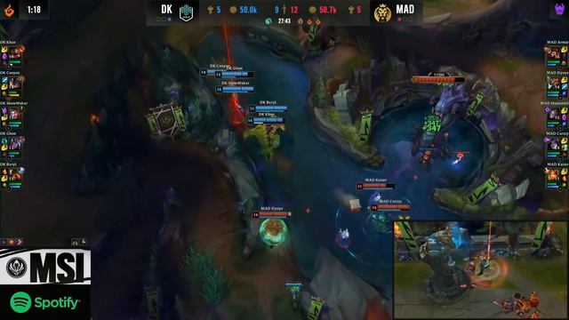 DK vs MAD Highlights ALL GAMES | MSI 2021 Semi-finals Day 13 | Damwon KIA vs MAD Lions смотреть онлайн