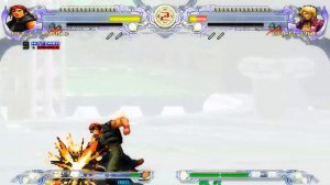 Ralf VS. Shen [THE KING OF FIGHTERS BLAZBLUE VERSION]