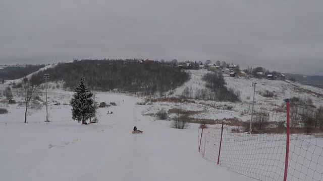 Британцы в России на ватрушках. vLOG2 Great Britain in Russia2