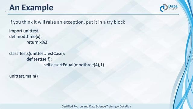 Testing with unittest in Python