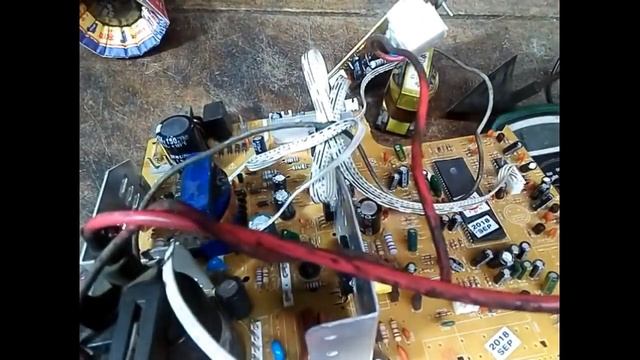 Output section short Details. 110 volt Drop in CRT TV. смотреть онлайн
