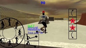Катаюсь на трюковом самокате в игре SCOOTER FE3D