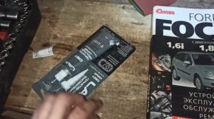 Ремонт двигателя. Собираю поршневую, ставлю двигатель на место -    Ford Focus 1 1 6 Rocam