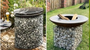 Габионы для сада. Идеи.