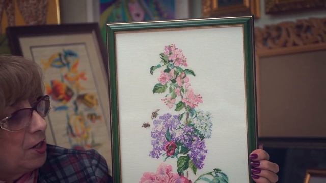 Оформленные работы, мастерк ласс по живописи маслом и работа из сплошного бэкстич! смотреть онлайн