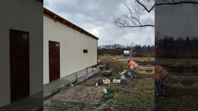 Отмостка гаража. смотреть онлайн