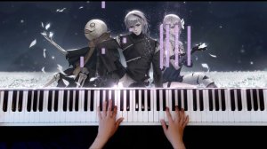 NieR - Repose | Official Piano Collections Cover | Төгөлдөр хуур | Synthesia Tutorial