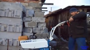 СУПЕР! Мотоблок НЕВА вспашка плугом