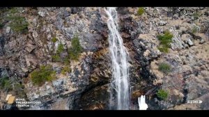 Водопад Байради (Бурауидон). Горная Дигория. Национальный парк «Алания». Северная Осетия.