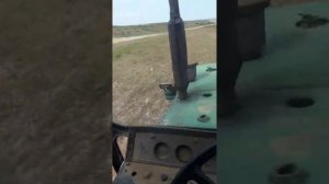 Пашем поле под ромашку на ЮМЗ