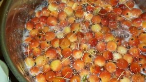 Янтарное варенье из ранетки