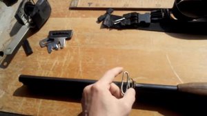 Трёхточечный ремень для охотничьего ружья,своими руками, из автомобильных ремней безопасности.