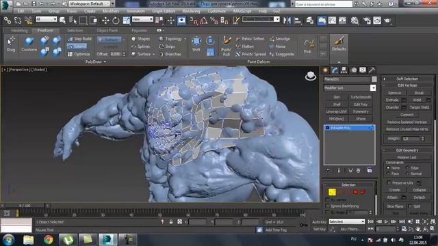 9 Retopology part 1Ретопология часть 1 смотреть онлайн