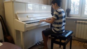 Л.Бетховен Соната op.14 N2 G-dur 1 часть; И.Бах ХТК 2 Том Прелюдия и Фуга A-moll(далее в описании)