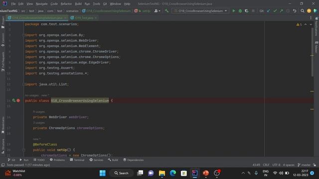 Selenium 4 : Cross Browsing Using Selenium Webdriver with Java