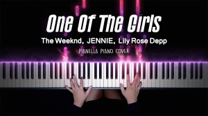 The Weeknd, JENNIE & Lily Rose Depp - One Of The Girls - Piano Cover by Pianella Piano