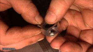 Как сделать складную подставку для котелка из гайки и 3х шампуров