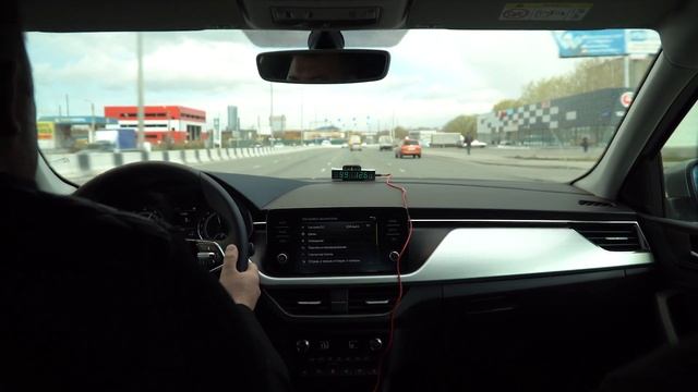 Разгон 0- 100 км/ч Шкода Рапид 1,6 MPI 110 л.с. 6ст-АКПП (Skoda Rapid) смотреть онлайн