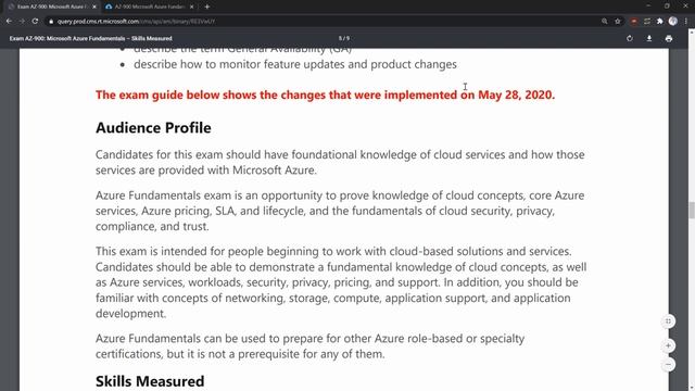 AZ-900 | Microsoft Azure Fundamentals Full Course, Free Practice Tests, Website and Study Guides смотреть онлайн