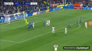 3 гол Роналду в матче Ювентус-Атлетико Мадрид