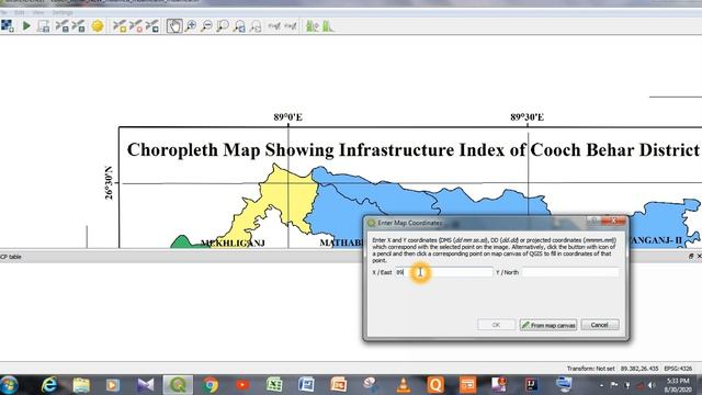 How to #Geo-Referencing a map with #Co-ordinate method by QGIS Software смотреть онлайн