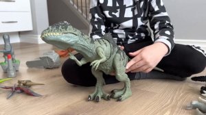 Обзор моей коллекции игрушек из мира и парка юрского периода. Часть 2.